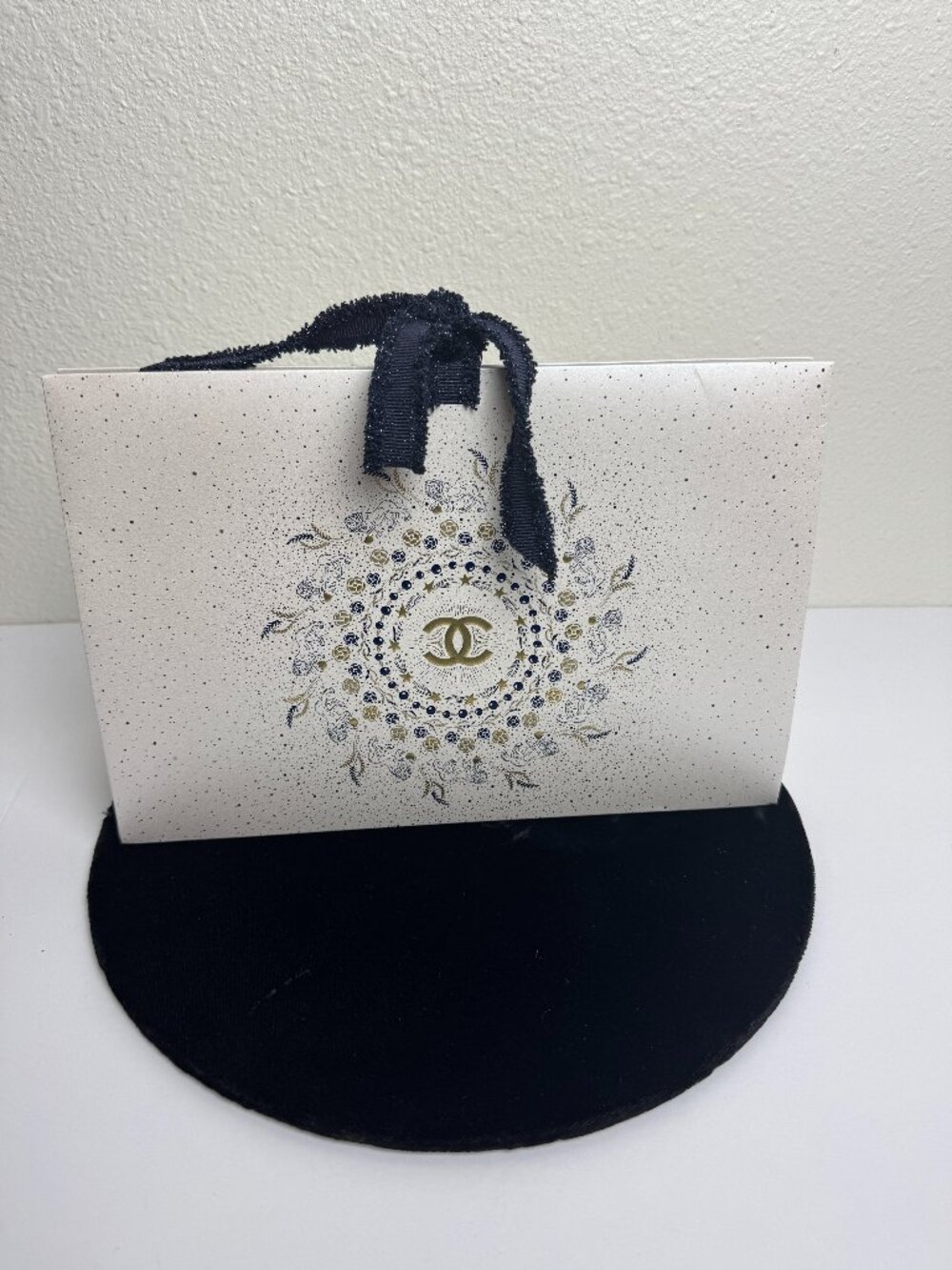 Chanel Gift Box RARE "Zodiac Signs" Limited Edition White & Blue Ribbon